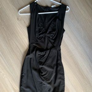 Mini black dress